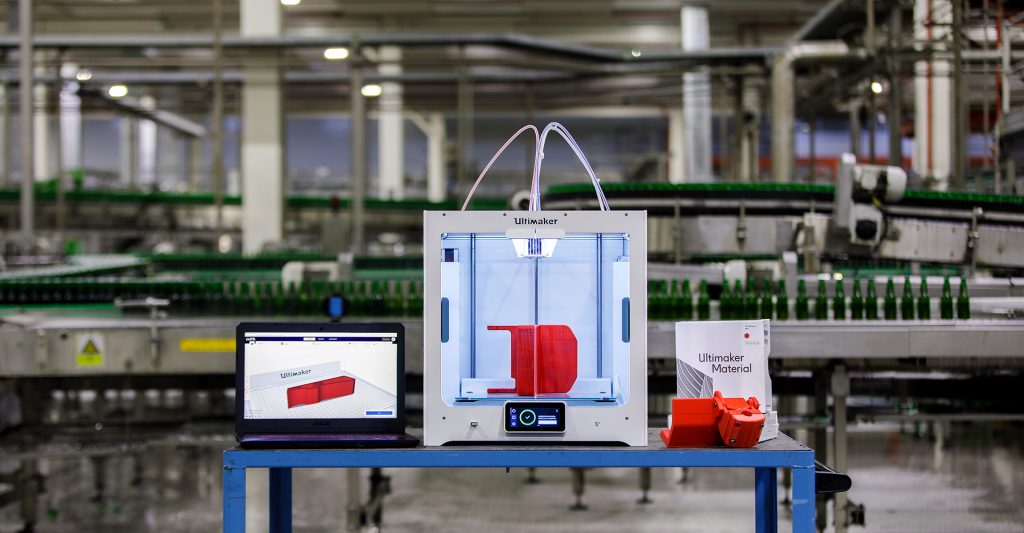 get3D - drukarki 3D, akcesoria i filamenty | Heineken: Druk 3D w zapewnieniu ciągłości produkcji |