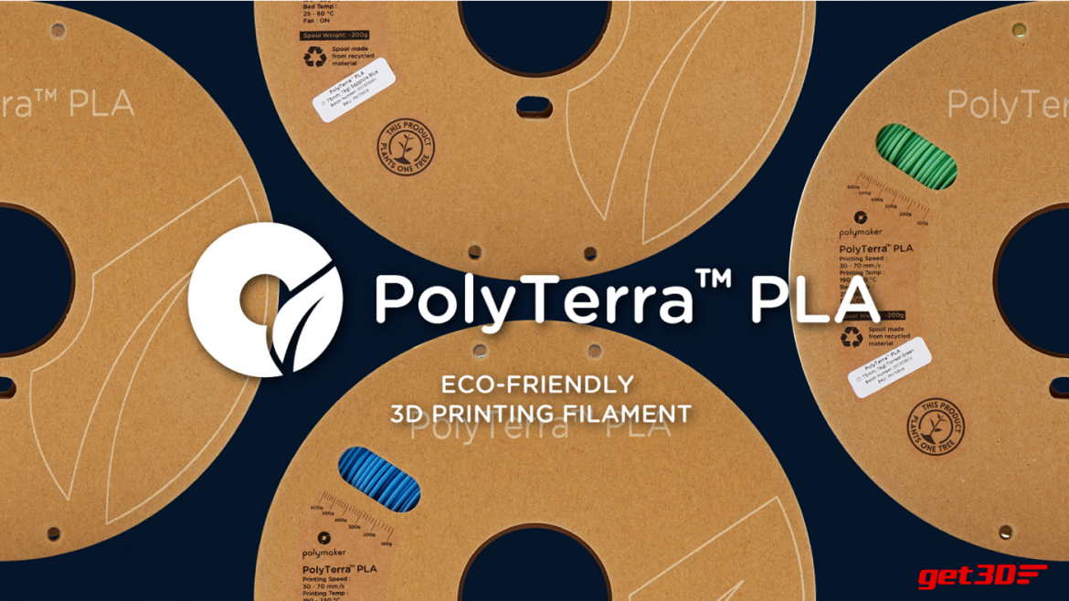 get3D - drukarki 3D, akcesoria i filamenty | Druk 3D bliżej ekologi: poznaj nowy filament PolyTerra™ | nowości
