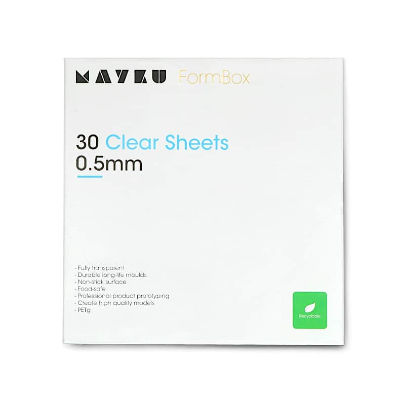 Mayku FormBox Clear Sheets 05 mm
