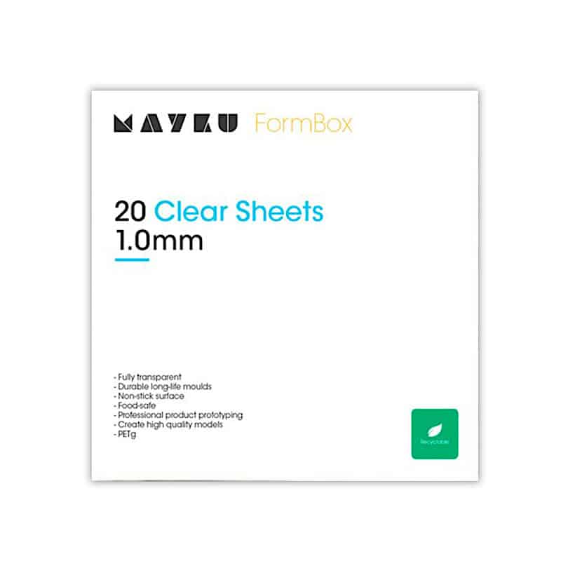 Mayku FormBox Clear Sheets 1 mm